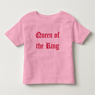 Camiseta De Bebé Reina del anillo