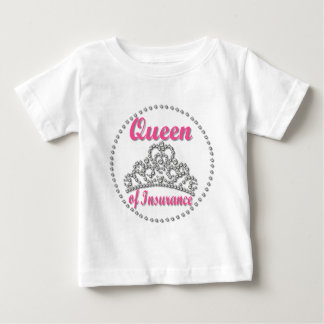 Camiseta De Bebé Reina del seguro