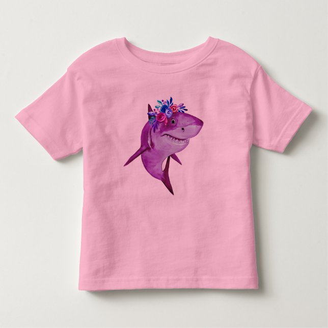 Camiseta De Bebé Reina del tiburón (Anverso)