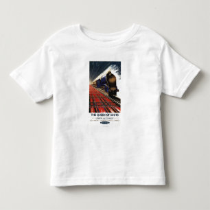 Camiseta De Bebé Reina del tren escocés del pullman