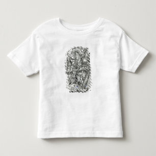 Camiseta De Bebé Reina Elizabeth I en una caza del macho