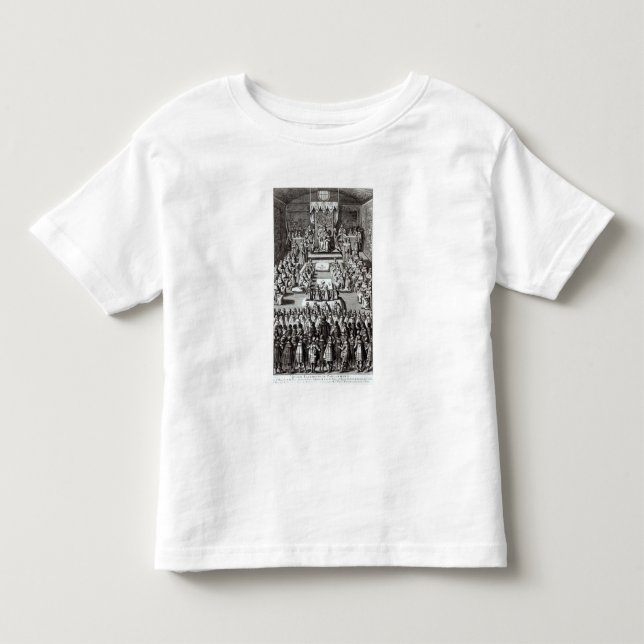 Camiseta De Bebé Reina Elizabeth I y el parlamento (Anverso)