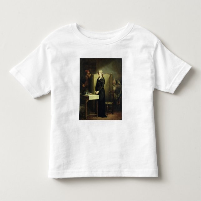 Camiseta De Bebé Reina Marie Antonieta en el Conciergerie (Anverso)