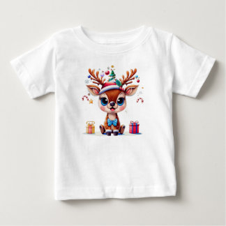 Camiseta De Bebé Reina navidad