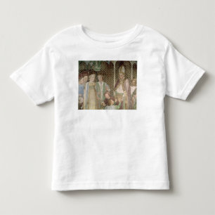Camiseta De Bebé Reina Theodolinda y papa Gregory el grande