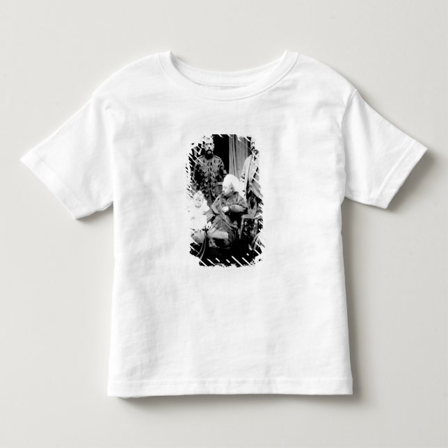 Camiseta De Bebé Reina Victoria, Zar Nicolás II (Anverso)