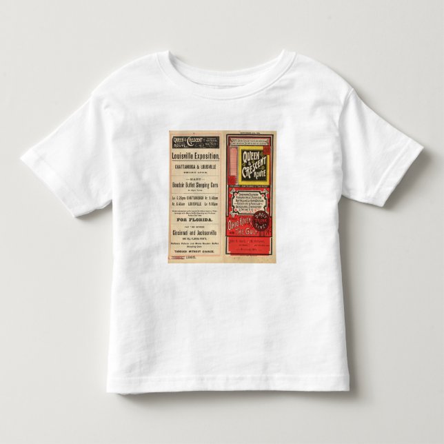 Camiseta De Bebé Reina y ruta creciente (Anverso)
