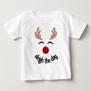 CAMISETA DE BEBÉ REINDEER SLEIGH THE DAY SHIRT FOR TODDLERS