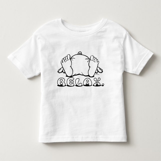 Camiseta De Bebé Relaje a los niños T (Anverso)