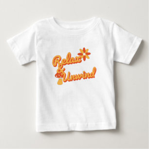 Camiseta De Bebé Relájese y desconecte la camiseta.