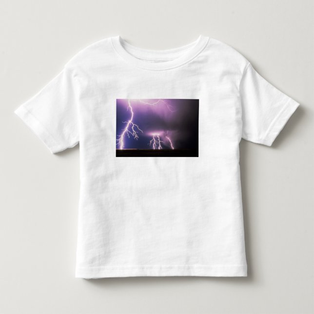 Camiseta De Bebé Relámpago. (Anverso)