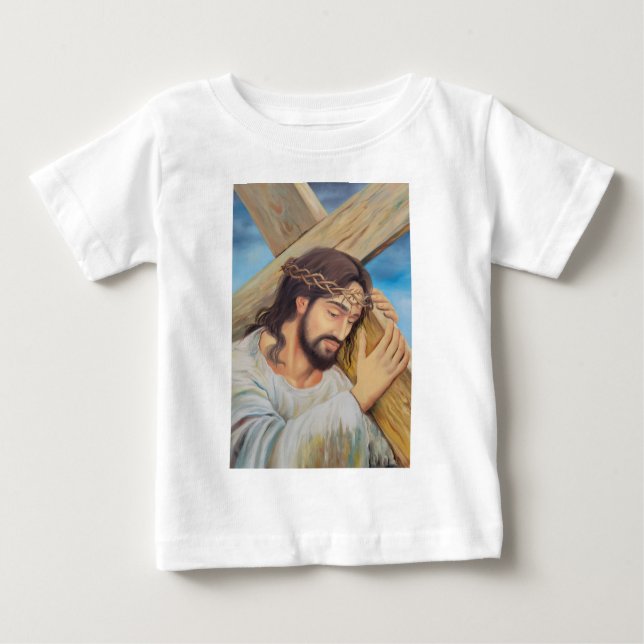 Camiseta De Bebé Religión cristiana Jesucristo (Anverso)