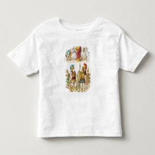 Camiseta De Bebé Religiosos griegos y los militares se visten