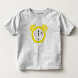 Camiseta De Bebé reloj de alarma