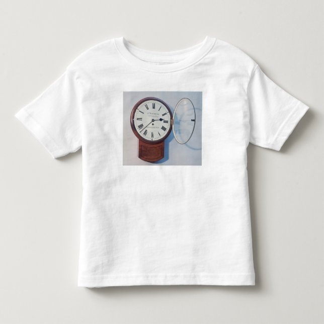Camiseta De Bebé Reloj del dial del tronco, Londres, 1850 (Anverso)