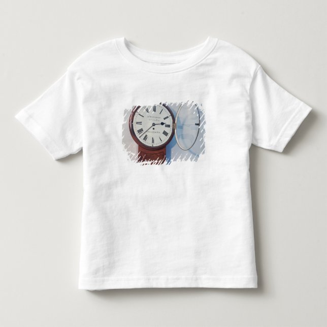 Camiseta De Bebé Reloj del dial del tronco, Londres, 1850 (Anverso)