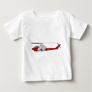 Camiseta De Bebé Reloj del fuego de Bell AH-1 USFS