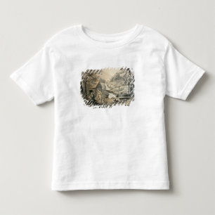 Camiseta De Bebé 'Remenda de montura', Poster de estrella de 'Davy 