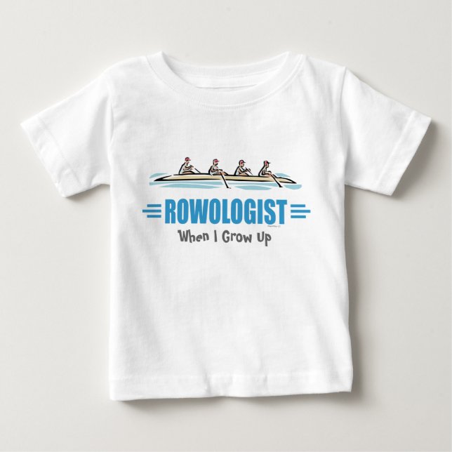 Camiseta De Bebé Remo humorístico (Anverso)