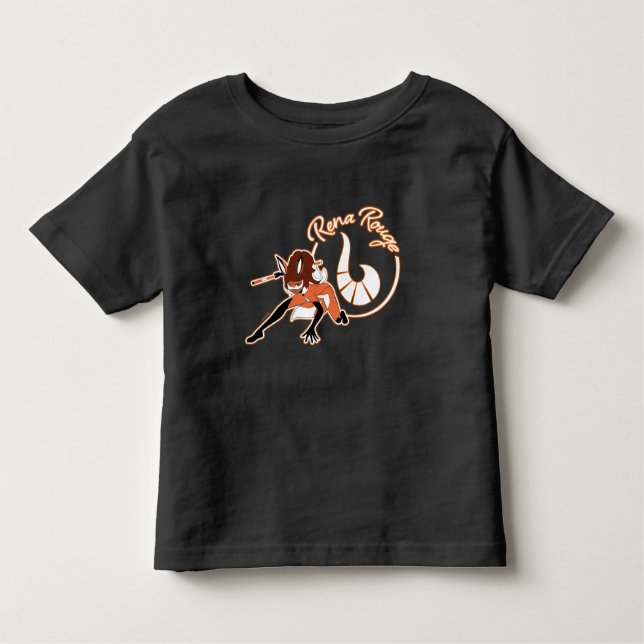 Camiseta De Bebé Rena Rouge Badge (Anverso)