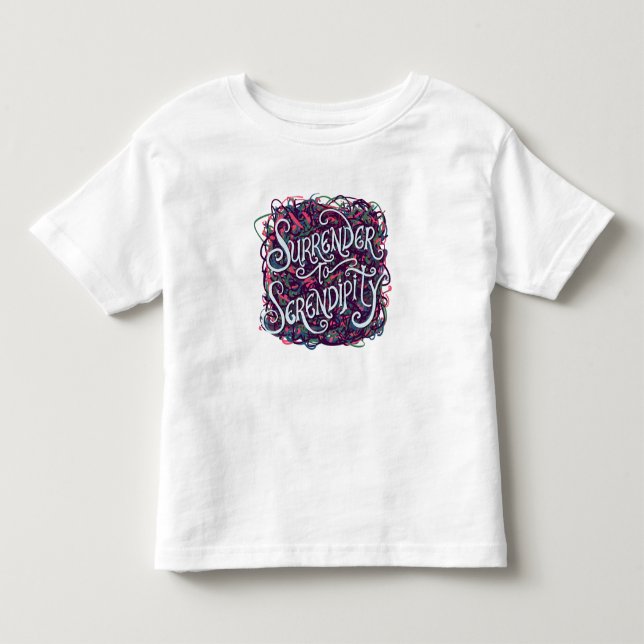 Camiseta De Bebé Rendirse a la Serendipia (Anverso)