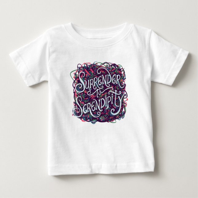 Camiseta De Bebé Rendirse a la Serendipia (Anverso)