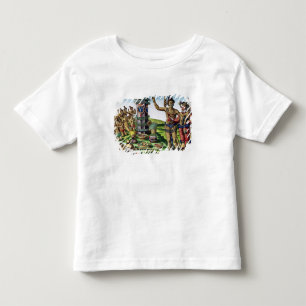 Camiseta De Bebé Rene Goulaine de Laudonniere y jefe Athore