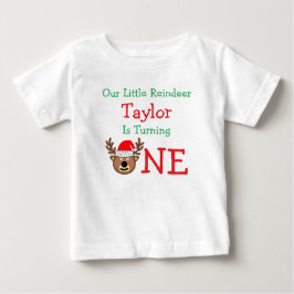 Camiseta De Bebé Renos 1er cumpleaños