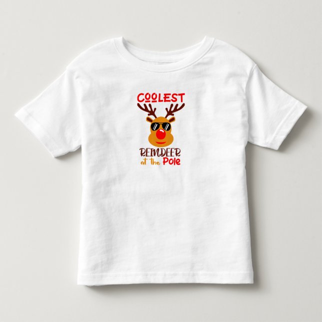 Camiseta De Bebé Renos más fríos (Anverso)