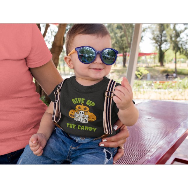 Camiseta De Bebé Renunciar a la Halloween de los dulces (Subido por el creador)