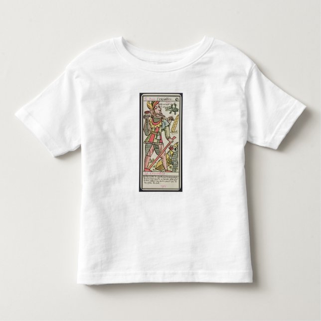 Camiseta De Bebé Reparación, carta de tarot, francesa (Anverso)