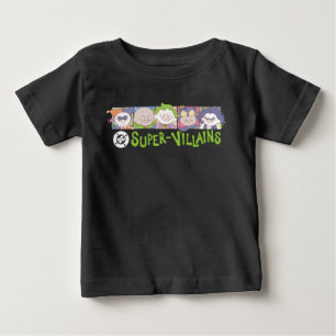 Camiseta De Bebé Reparto de dibujos animados de supervillanos de DC