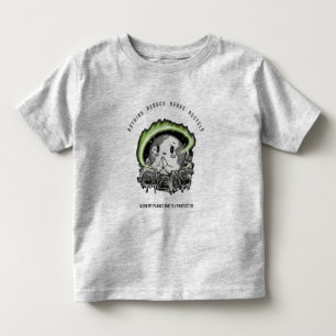 Camiseta De Bebé Repiensa Reduce Reutiliza Recicla Salva la Tierra