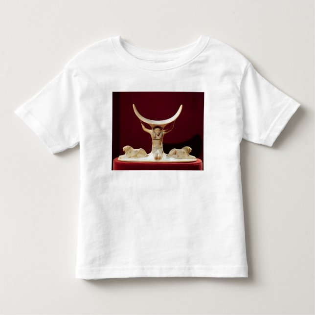 Camiseta De Bebé Reposacabezas con Shu, dios egipcio del aire (Anverso)