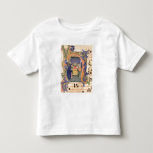 Camiseta De Bebé Representación de la inicial "H" del ms 571 f.6r