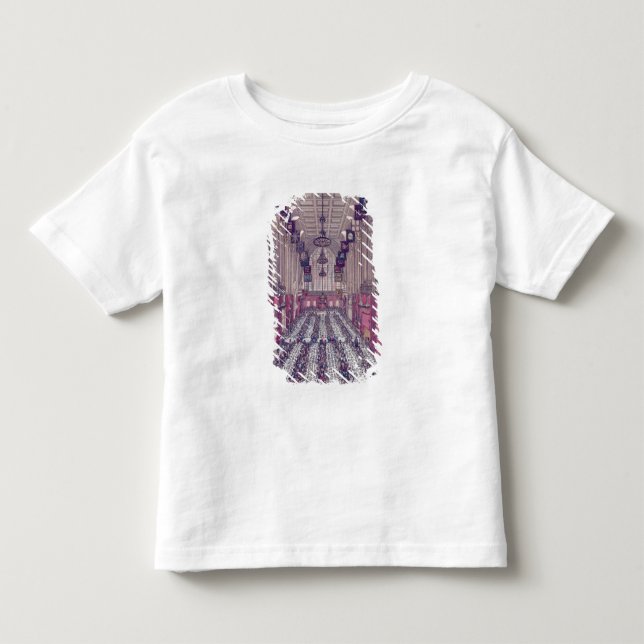 Camiseta De Bebé Representación del interior del consistorio (Anverso)