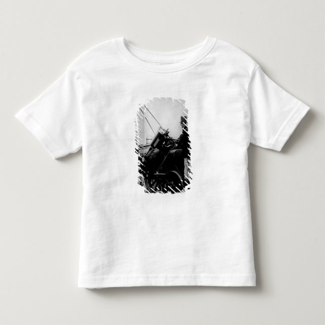 Camiseta De Bebé Reproducción de Rocket de Stephenson, 1929 (Anverso)
