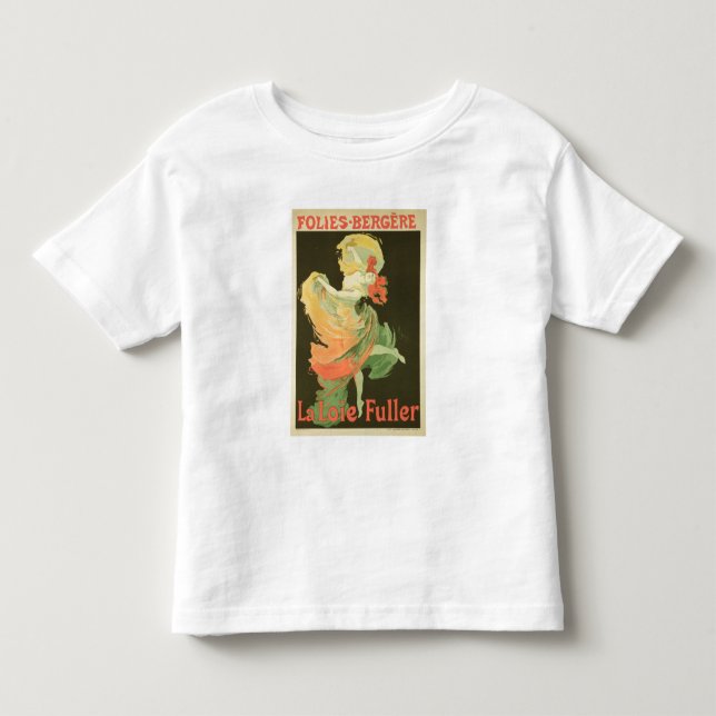 Camiseta De Bebé Reproducción de una publicidad de poster 'Loie (Anverso)