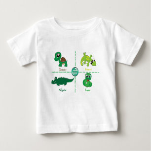 Camiseta De Bebé reptil