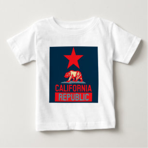 Camiseta De Bebé República de California al estilo de esperanza urb