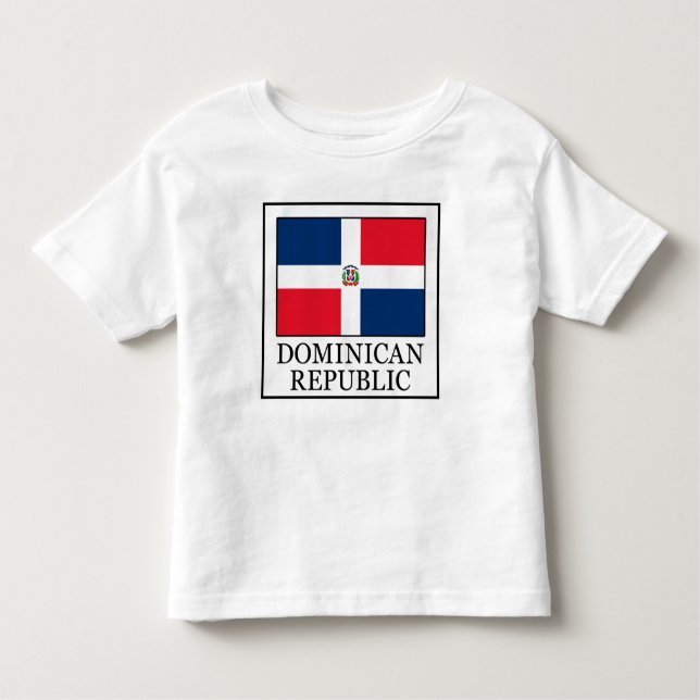 Camiseta De Bebé República Dominicana (Anverso)