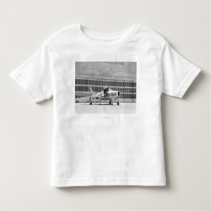 Camiseta De Bebé República F-84F en la rampa en el campo de Moffett