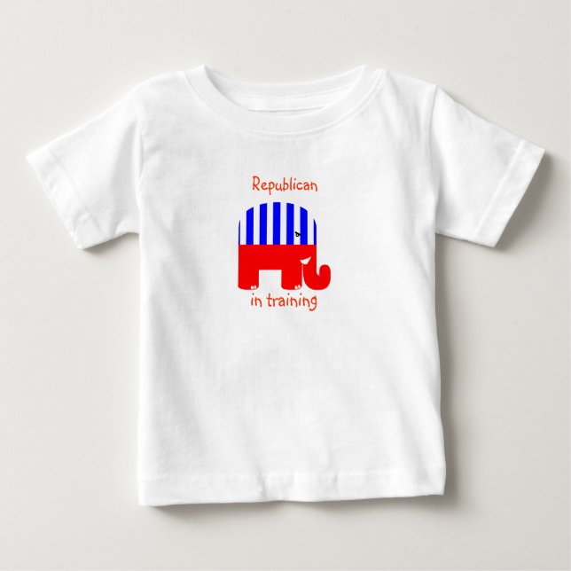 Camiseta De Bebé Republicanos En Formación (Anverso)