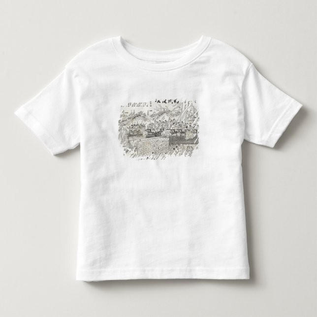 Camiseta De Bebé Repulsión de las cañoneras francesas (Anverso)