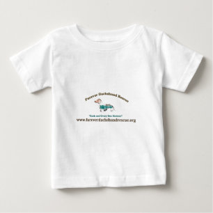 Camiseta De Bebé Rescate del Dachshund de Furever