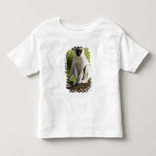 Camiseta De Bebé Reserva de caza Samburu, Kenia, mono vervet,