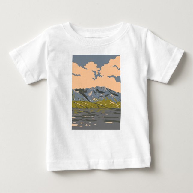 Camiseta De Bebé Reserva del Parque Nacional de Naatsihchoh (Anverso)
