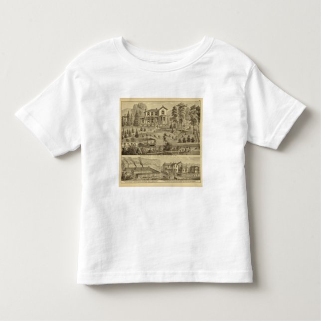 Camiseta De Bebé Residencia de David R Kerr (Anverso)