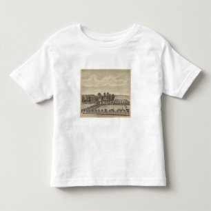 Camiseta De Bebé Residencia de Evans, Topeka, Kansas