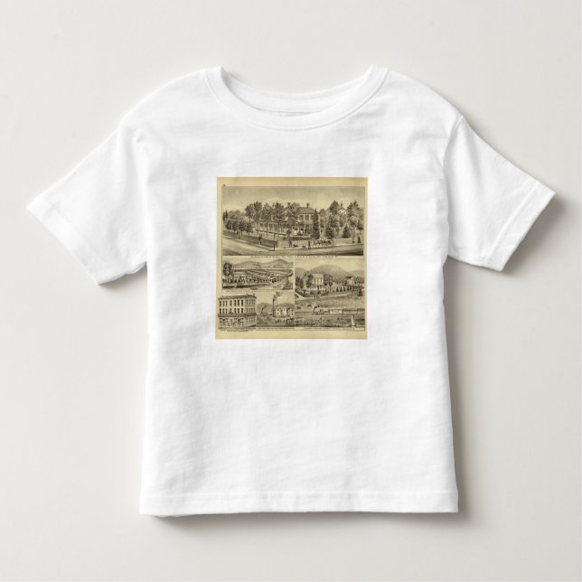 Camiseta De Bebé Residencia de Juan un encargado Sewickley (Anverso)